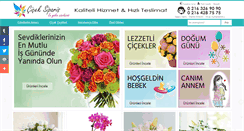 Desktop Screenshot of onlineciceksepeti.com